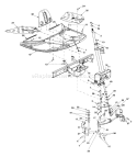 Page K Diagram and Parts List for 13B-325-401 2001 Yard Man Lawn Tractor